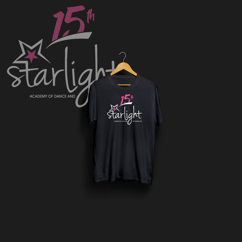 T-shirt Design by HELLOCRUNK for Starlight Dance Academy | Design #21322095