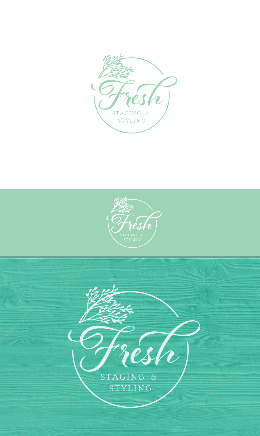 Logo Design by ultramarin for Fresh Staging and Styling | Design #21351328