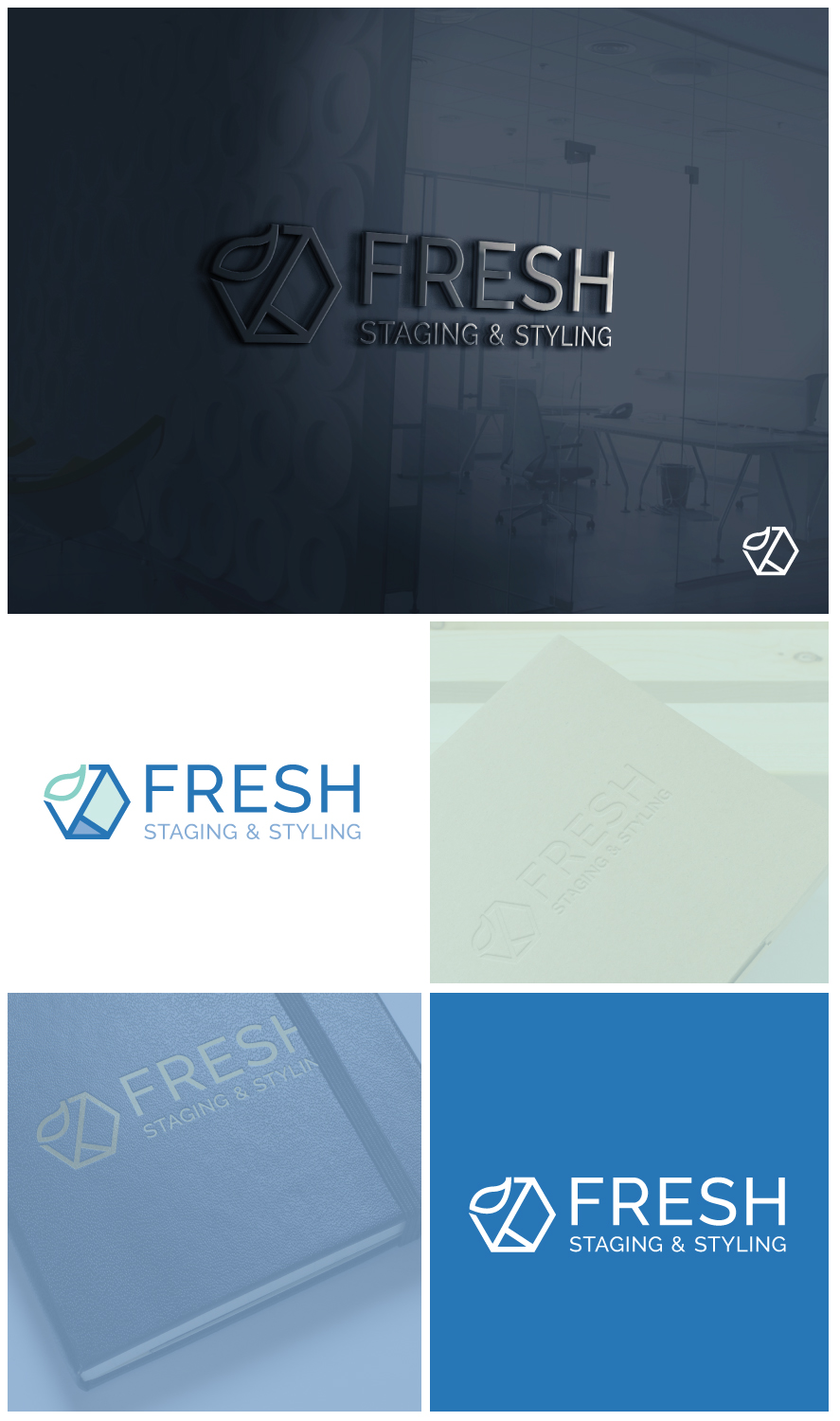 Logo Design by CanDoDesign for Fresh Staging and Styling | Design #21334090