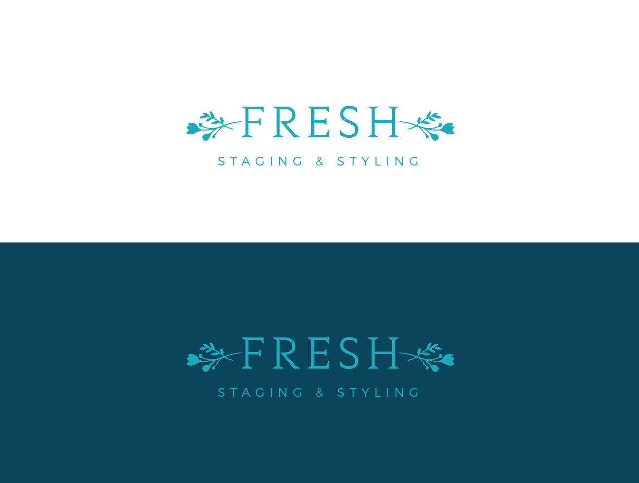 Logo Design by wonderland for Fresh Staging and Styling | Design #21319365