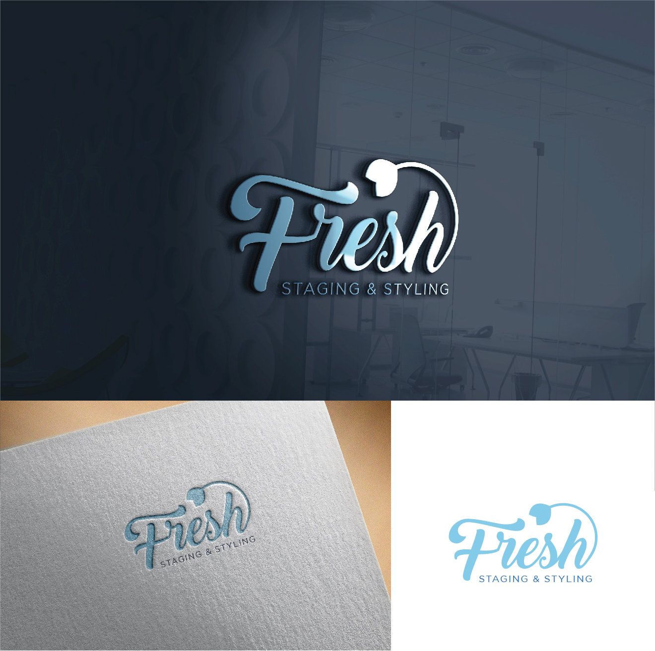 Logo Design by Ves-Boycheva for Fresh Staging and Styling | Design #21351209