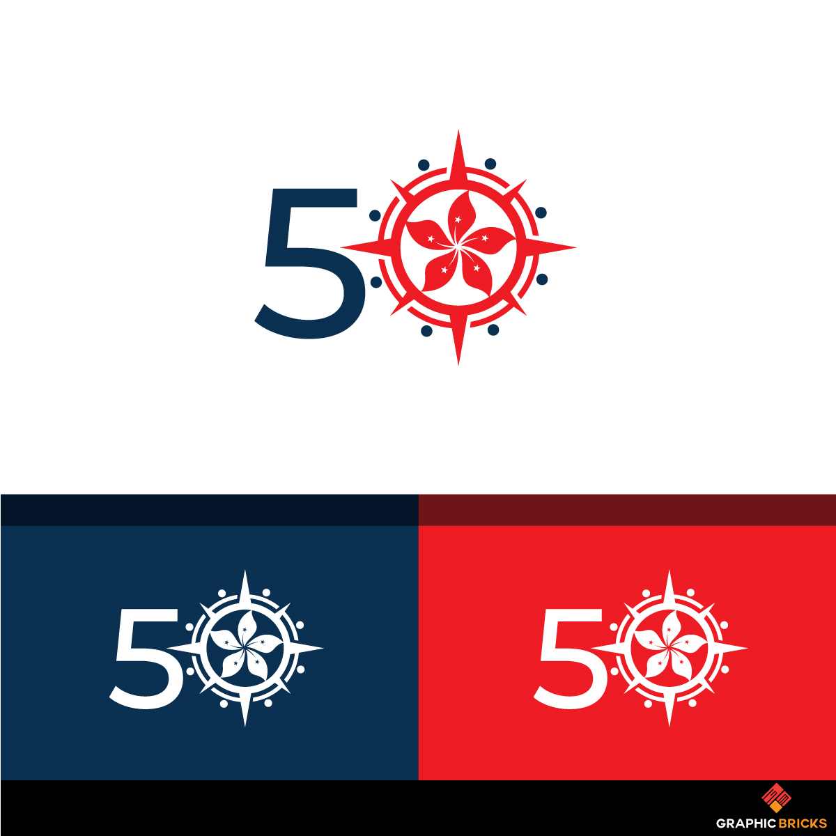 Logo Design by Graphic Bricks for Outward Bound Hong Kong | Design #21336850