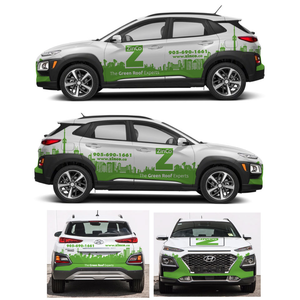 Car Wrap-Design von Yoga Tri für ZinCo Canada | Design #21357044