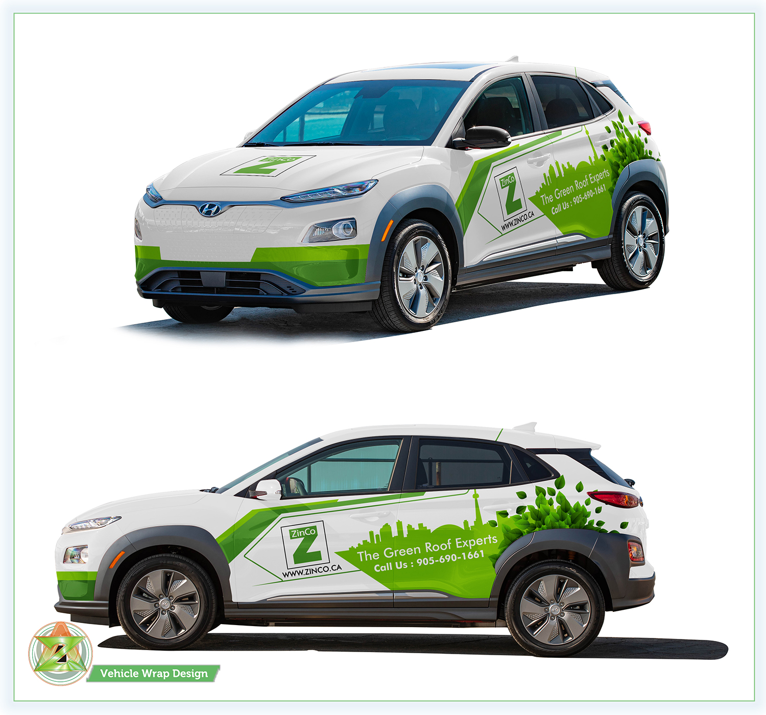 Car Wrap-Design von Azhoeck für ZinCo Canada | Design #21332086