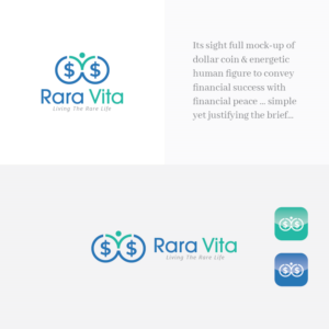 Rara Vita...tag line: living the rare life | Logo Design by nandkumar