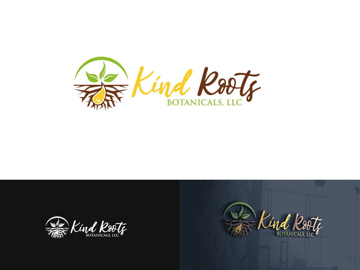 Logo Design by ArtSamurai for Kind Roots Botanicals, LLC | Design #21333404
