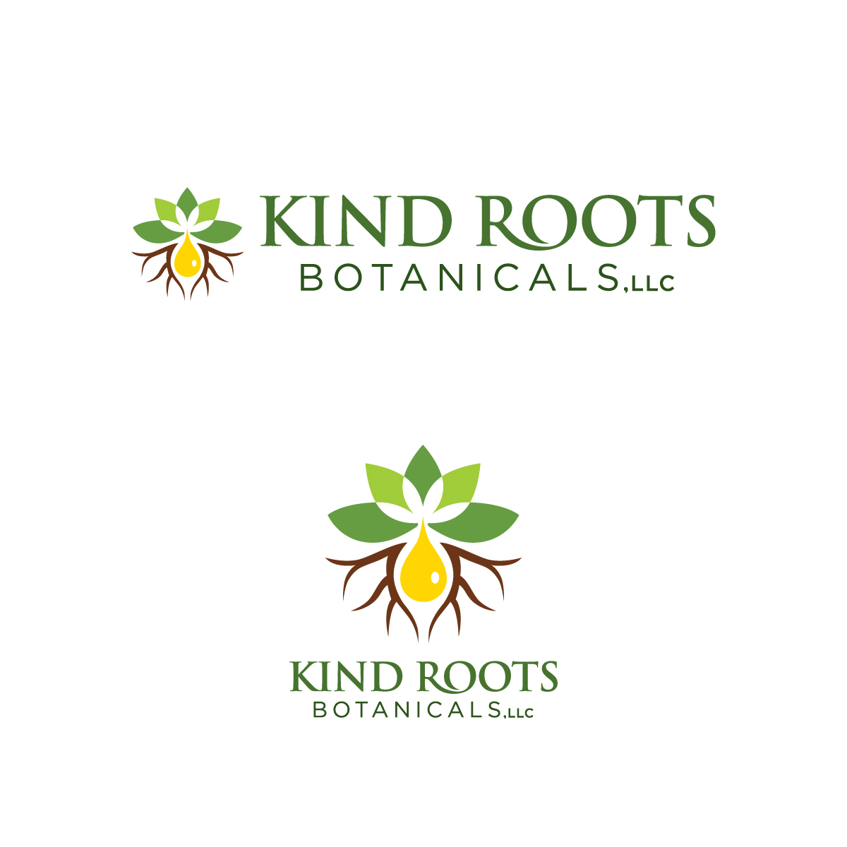 Logo Design by sourgraping for Kind Roots Botanicals, LLC | Design #21339660
