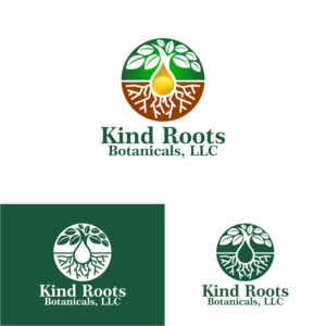 Logo Design by Arham Hidayat for Kind Roots Botanicals, LLC | Design: #21361185