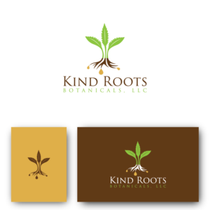 Logo Design by Deziners Zone for Kind Roots Botanicals, LLC | Design: #21345690