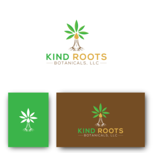 Logo Design by Deziners Zone for Kind Roots Botanicals, LLC | Design: #21345691