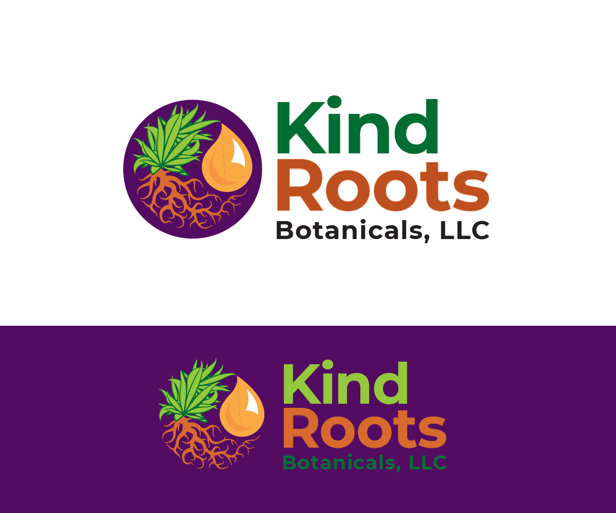 Diseño de Logo por alexander.sanchenko para Kind Roots Botanicals, LLC | Diseño #21342356