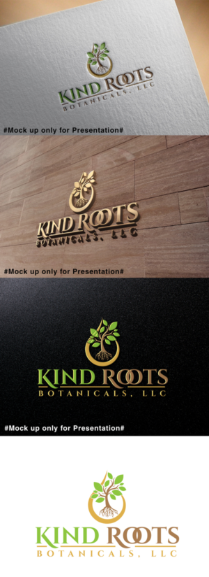 Logo Design by designmind78 for Kind Roots Botanicals, LLC | Design: #21336962