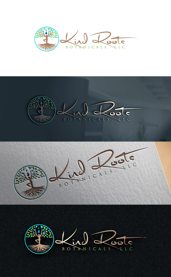 Logo Design by Abraham cristy for Kind Roots Botanicals, LLC | Design: #21343154