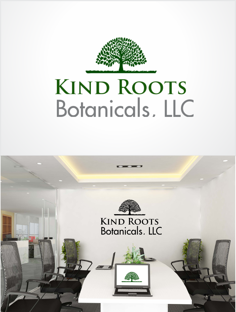 Diseño de Logo por get2tows para Kind Roots Botanicals, LLC | Diseño #21355927