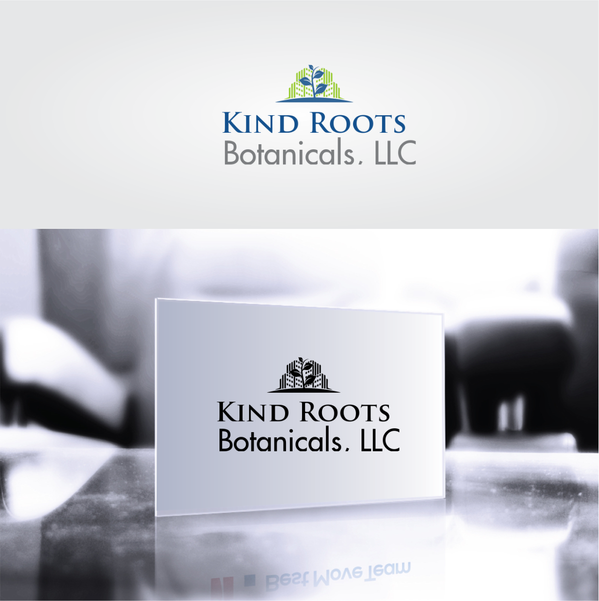 Logo Design by logobeszt for Kind Roots Botanicals, LLC | Design #21355707
