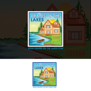 Drapes On The Lakes  | Logo Design by sankar999