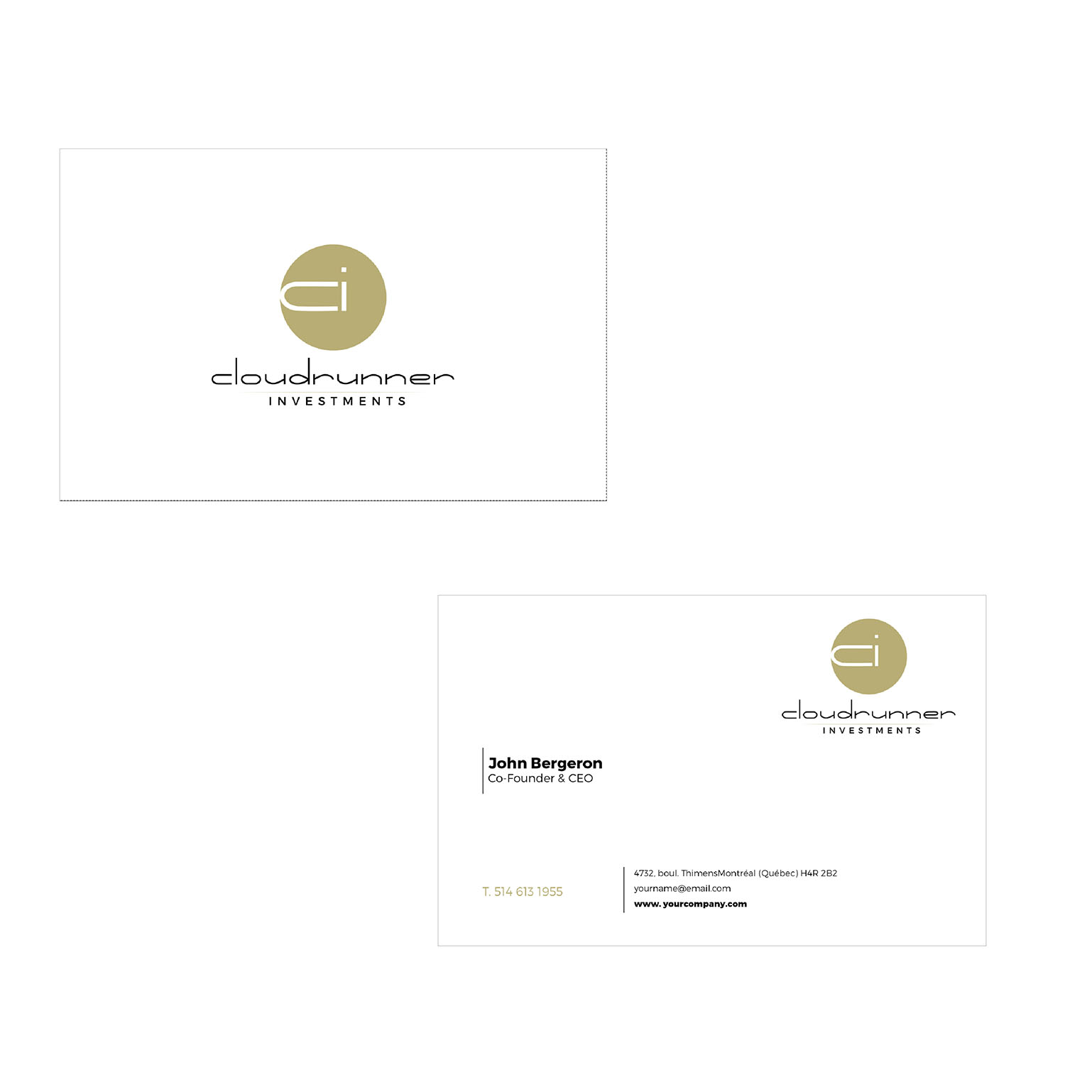 Logo Design by vigie for Cloudrunner Investments Limited | Design #21356861