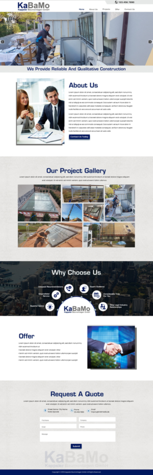 Web Design by harmi_199 for this project | Design: #21445120