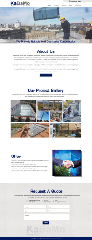 Web Design by harmi_199 for this project | Design: #21445121