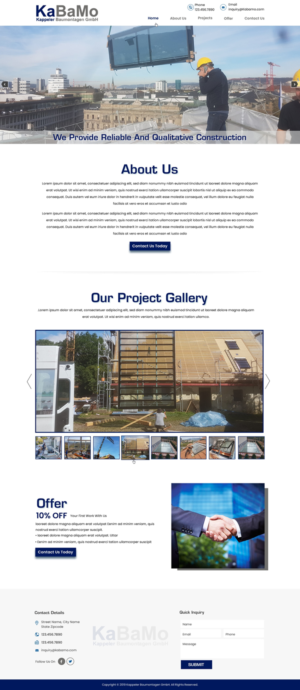 Diseño Web por harmi_199 para este proyecto | Diseño: #21452783