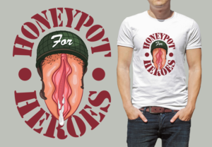 Honeypot for Heroes | T-Shirt-Design von BLESS-IDN