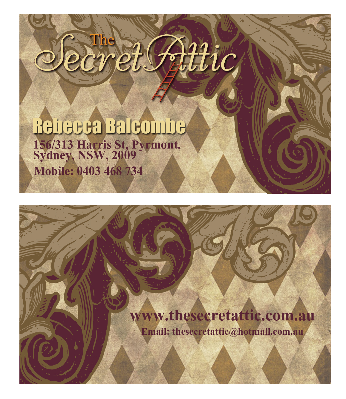 Business Card Design by nessdesign for this project | Design #702496