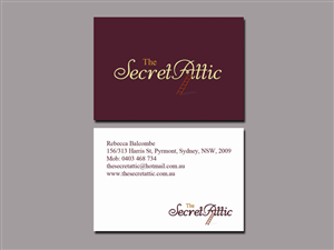 Business Card Design by zotik for this project | Design: #712054