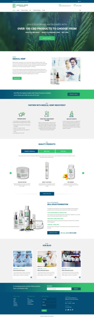 Web Design by Chikki for Genetic Analysis | Design: #21349783