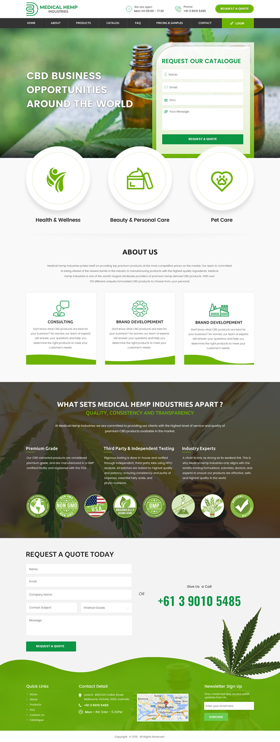 Web Design by SONA for Genetic Analysis | Design #21381958