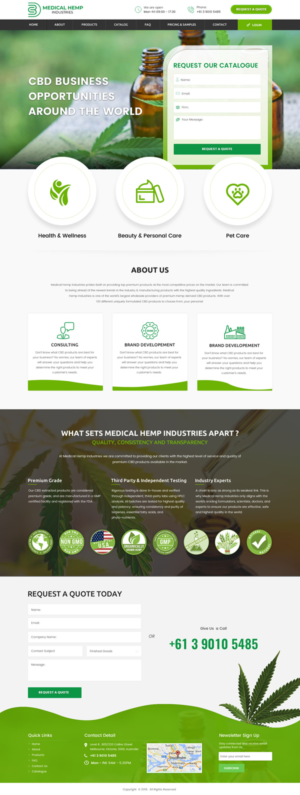 Web Design by SONA for Genetic Analysis | Design: #21381958