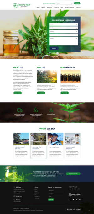 Web Design by pb for Genetic Analysis | Design: #21338977