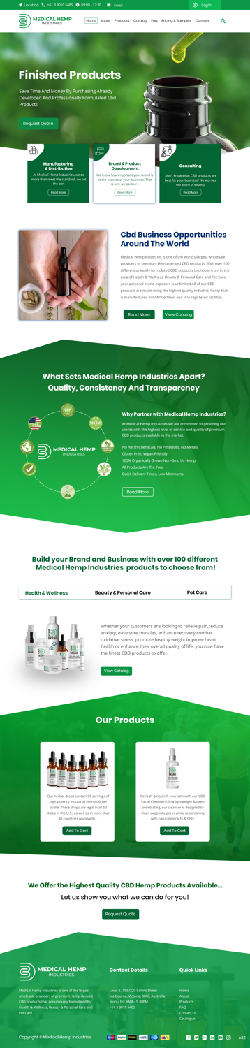 Web Design by pb for Genetic Analysis | Design #21338990