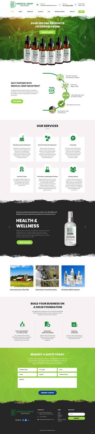Web Design by pb for Genetic Analysis | Design #21338996