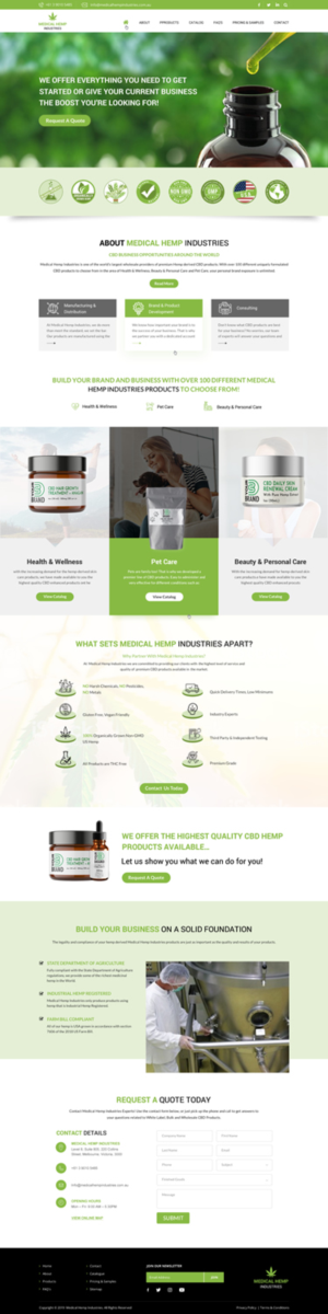 Web Design by Sbss for Genetic Analysis | Design: #21343769