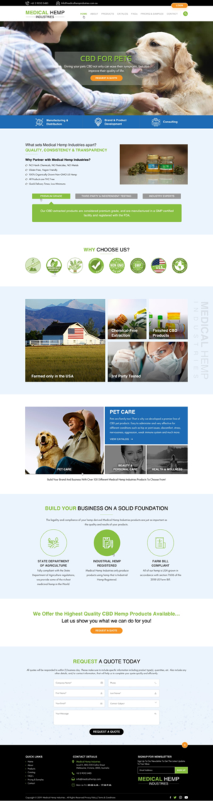 Web Design by Sbss for Genetic Analysis | Design: #21344899
