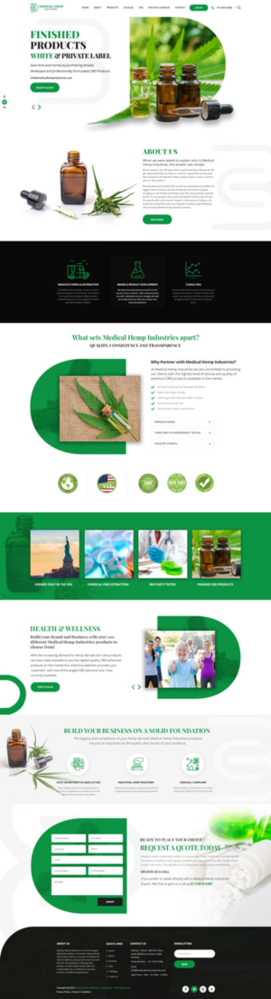 Web Design by Black Stallions Impressive Solutions for Genetic Analysis | Design #21337380