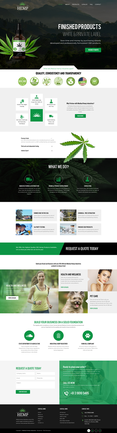 Web Design by rightway for Genetic Analysis | Design #21344864