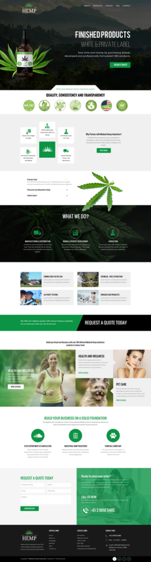 Web Design by rightway for Genetic Analysis | Design: #21344864