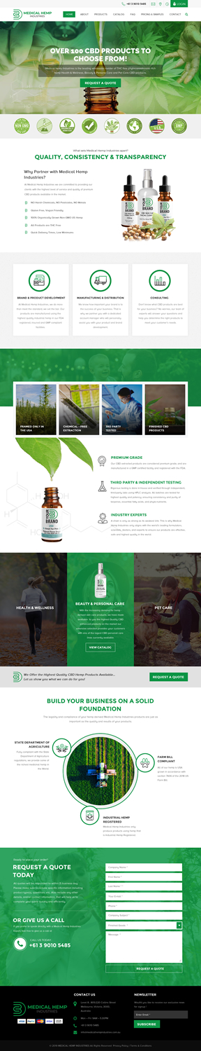 Web Design by rightway for Genetic Analysis | Design: #21344873