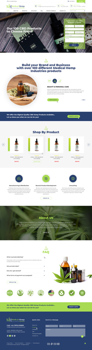 Web Design by Ved Web Services for Genetic Analysis | Design #21338152