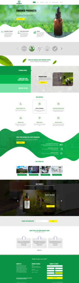 Web Design by Kingdom Vision for Genetic Analysis | Design #21369437