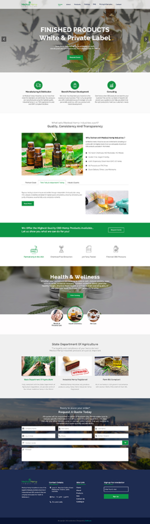 Web Design by Da Miracle for Genetic Analysis | Design #21364452
