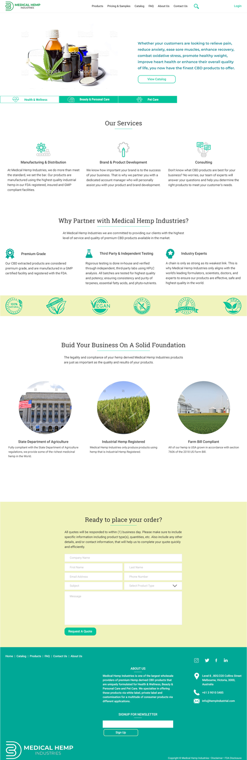 Web Design by Mary1982 for Genetic Analysis | Design #21382982