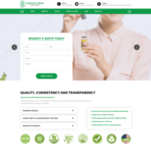 Web Design by PiXthemes for Genetic Analysis | Design: #21354570