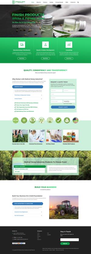 Web Design by PiXthemes for Genetic Analysis | Design: #21366647