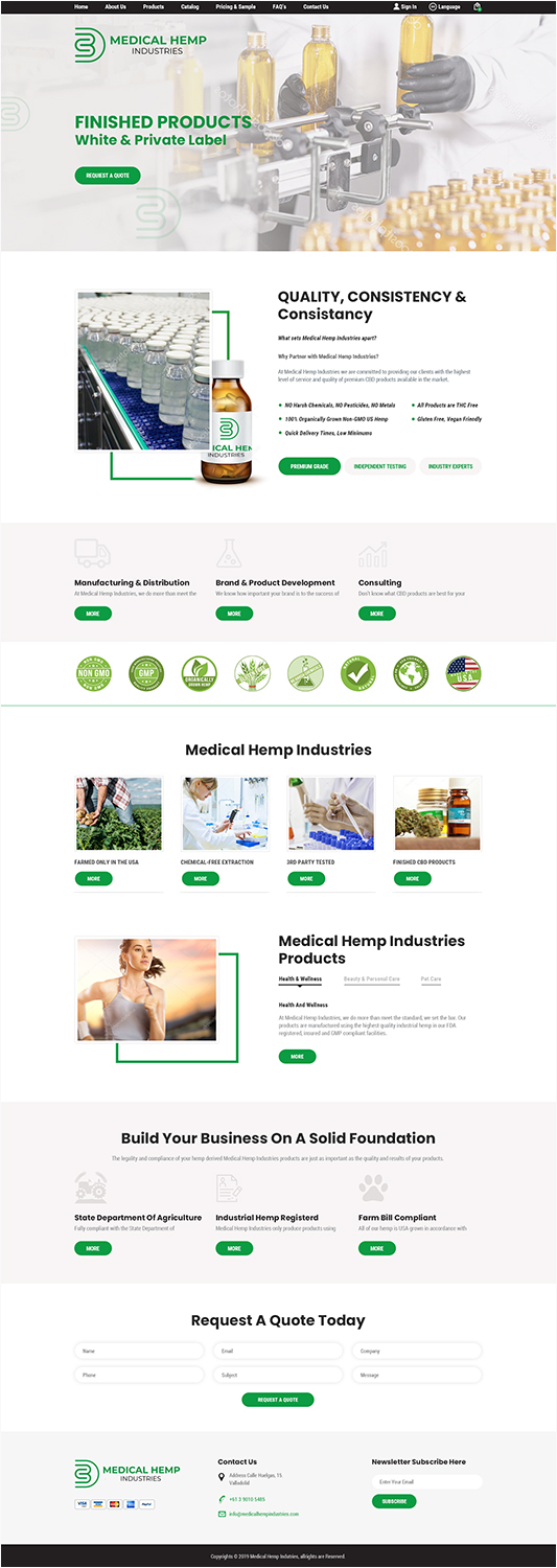 Web Design by PiXthemes for Genetic Analysis | Design #21366690