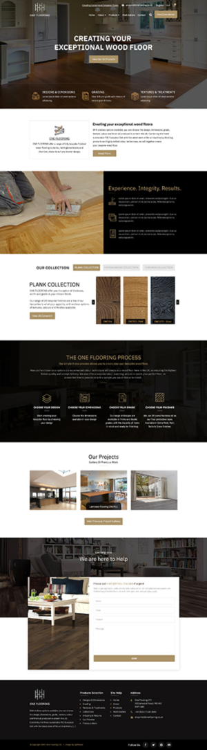 Web Design by Da Miracle for this project | Design #21364485
