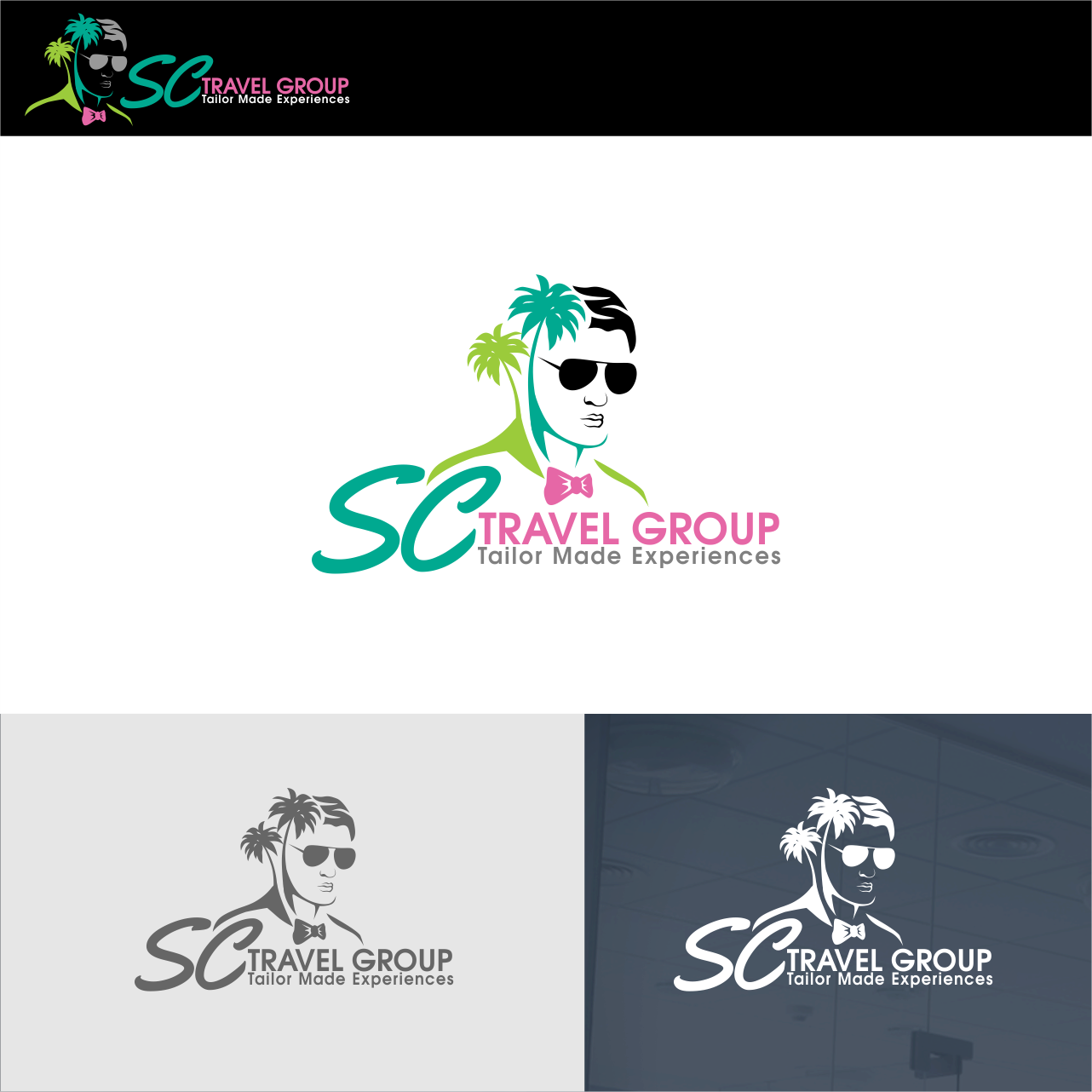 Logo Design by Arham Hidayat for SC Travel Group LLC | Design #21418361