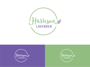 Harrison Lavender | Logo Design by Gio Ville