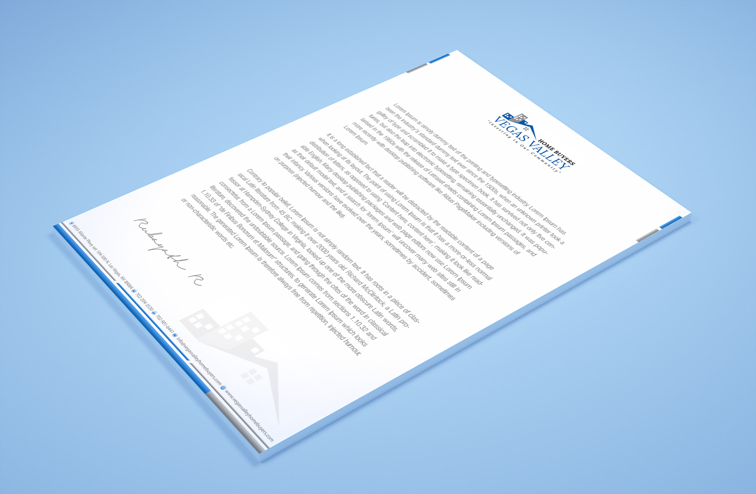 Stationery Design by Petter Goms for this project | Design #21333608